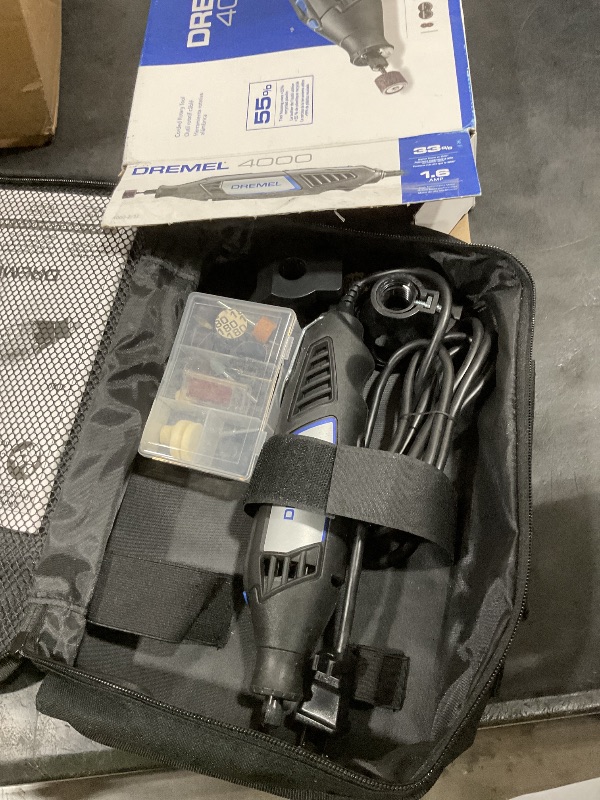 Photo 1 of Dremel 4000 Rotary Tool Kit - 34 Piece, 1.6 Amp