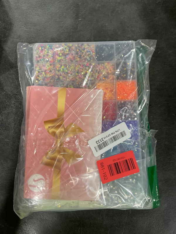 Photo 1 of TINKRSTUFF 50000Pcs 3mm Jelly Rhinestones Kit