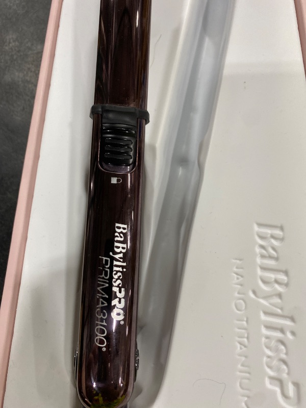 Photo 1 of BaBylissPRO Nano Titanium 1 ¼” Prima3000 Stainless Steel Styling Iron, Hair Straightener