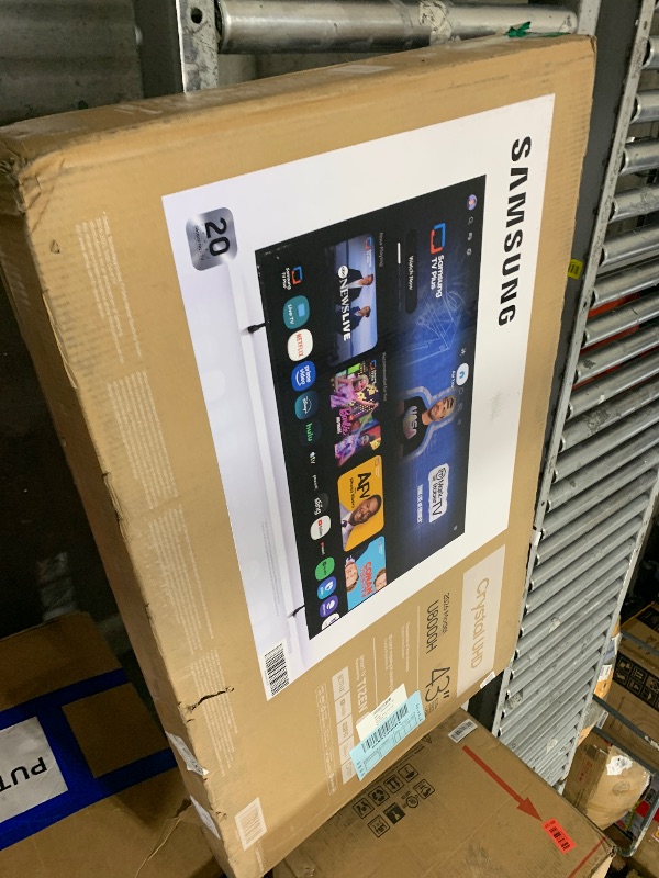 Photo 1 of Samsung 43-Inch Class Crystal UHD U8000H Series Samsung Vision AI Smart TV (2026 Model, 43U8000H) Processor 4K, Endless Free Content, Motion Xcelerator, Color Booster, Alexa Built-inz