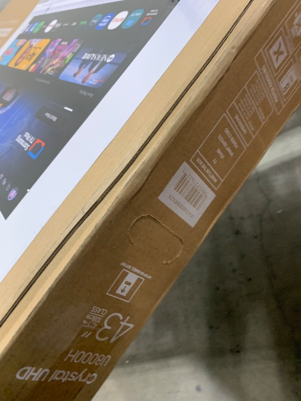 Photo 1 of Samsung 43-Inch Class Crystal UHD U8000H Series Samsung Vision AI Smart TV (2026 Model, 43U8000H) Processor 4K, Endless Free Content, Motion Xcelerator, Color Booster, Alexa Built-inz