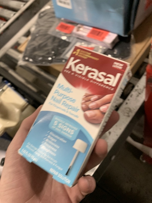 Photo 1 of Kerasal Multi-Purpose Nail Repair, Restore Nail Appearance, Brush, 0.43oz
