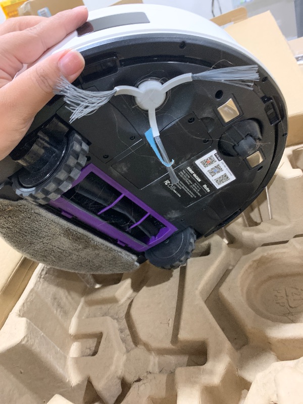 Photo 1 of Robot Vacuum and Mop 18000Pa Suction, Bagless Self-Emptying, Smart Mapping