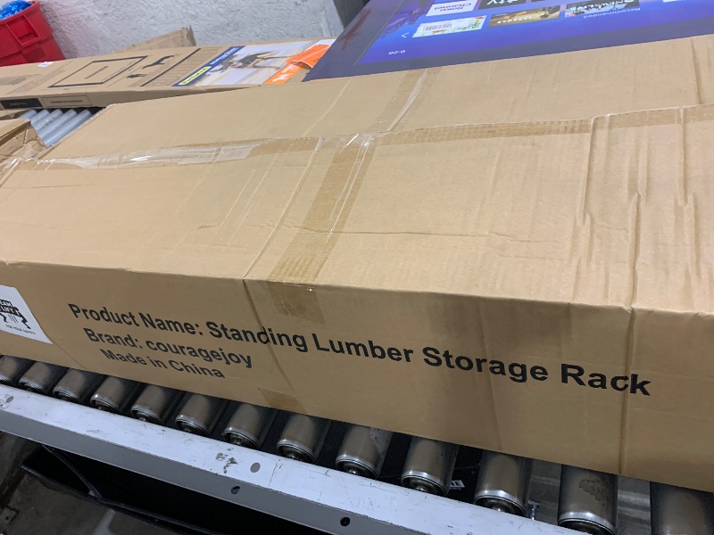 Photo 1 of Couragejoy 4-Tier Lumber and Plywood Storage Rack
