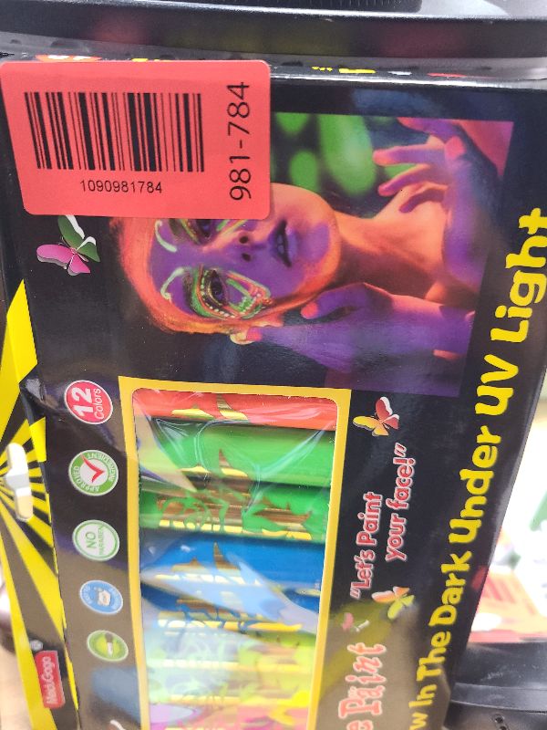 Photo 1 of 12 PCS Glow Face Body Paint Sticks