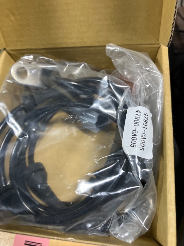 View 1 of
Rear ABS Sensor for Nissan Altima 2014-2018 Maxima 2016-2019
Rear Left or Right ABS Wheel Speed Sensor Driver or Passenger Side Replaces 47900-3TA0A 47900-3TA2A
Brand: IZYSS