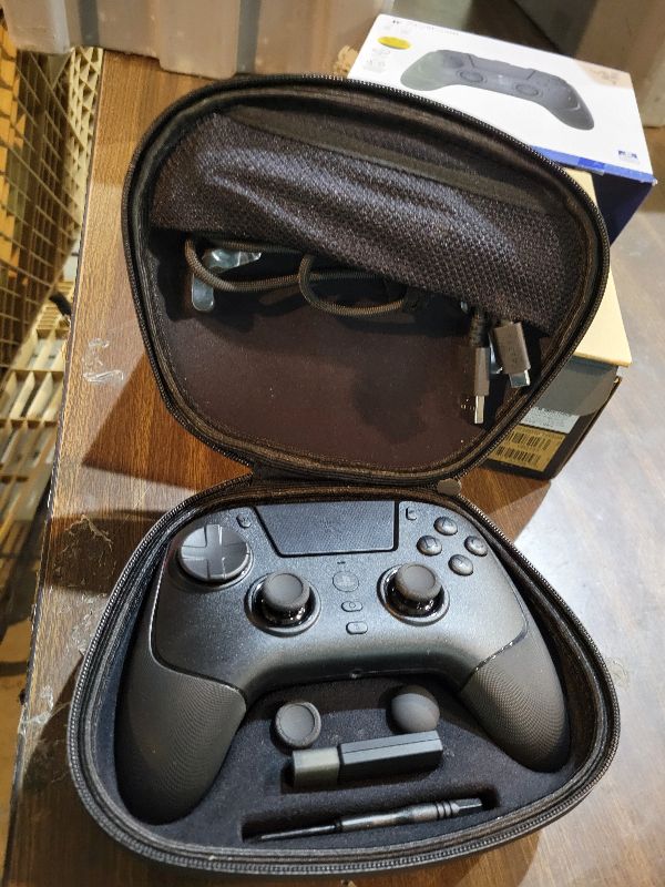 View 2 of Razer Raiju V3 Pro Wireless Esports Controller, PlayStation 5 & PC, Black