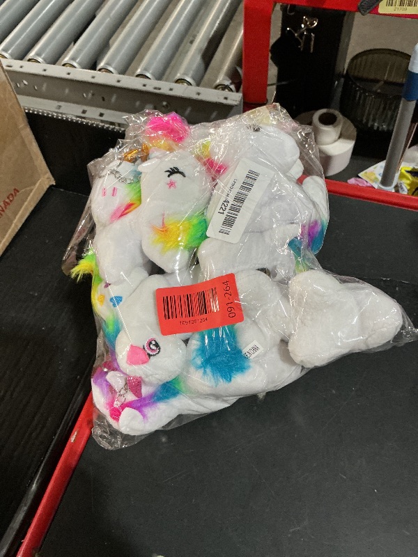 View 2 of *** only comes with the unicorns **
Flahard Unicorn Plush Keychain Party Favor Set