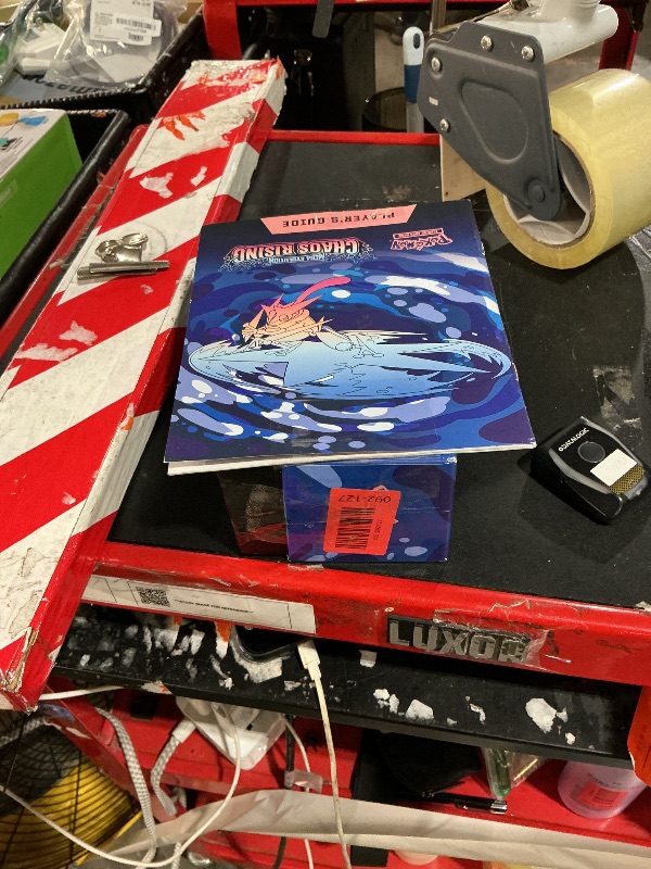 View 8 of ***STOCK IMAGE FOR REFERENCE***
** only one package of cards is sealed**
Chaos Rising Booster Box - ME04: Chaos Rising (CRI)