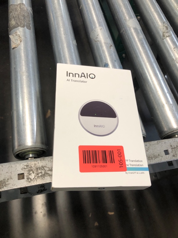 View 5 of ***DAMAGED - SEE NOTES/PICTURES*** InnAIO T10 AI Language Translator Device, Real-Time Two-Way Voice Translator with GPT Accuracy & Voice Cloning, Pocket Spanish to English Translator for Travel, Business & Video Calls (140+ Languages)