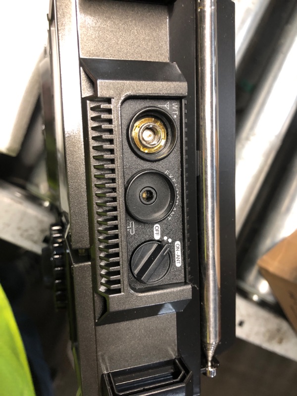 View 4 of ***DAMAGED - SEE NOTES/PICTURES*** Raddy RF919 SSB Shortwave Radio Receiver, Full Band NOAA, Black