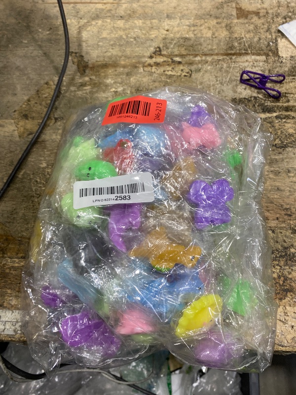 View 2 of 100 Pack Squishy Toys, Mochi Fidget Toys, Various Designs