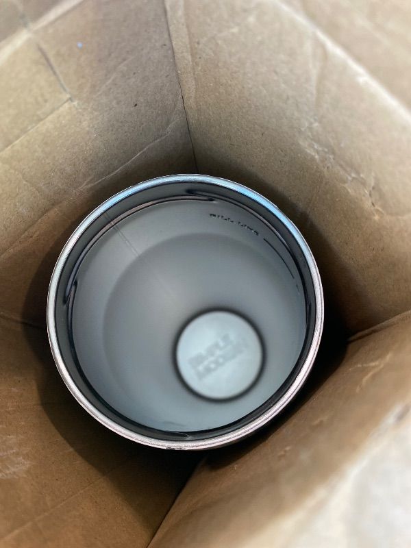 View 3 of [MISSING LID] Simple Modern Water Bottle with Straw & Handle | 30oz | Striped