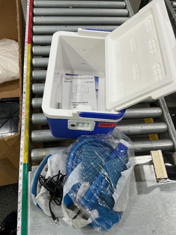 View 3 of [CBL] Programmable Cold Therapy Machine, Ice Machine for Knee After Surgery with Knee & Shoulder Pads, Ice Water Circulation System, Quiet Pump, Timer & Flow Control, Post-Surgery Pain Relief