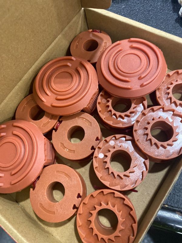 View 3 of 15 Pack (WA0010) Trimmer Spool Line for Worx, Replacement Weed Eater String