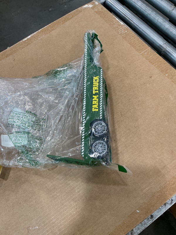 View 3 of **Only Trailer***  Dowellin Farm Vehicle Toys Set, 27" Large Friction Powered Semi Truck with 2 Tractors, Toy Cars for Kids 3 4 5 6 Years Old, Boys Girls Gift