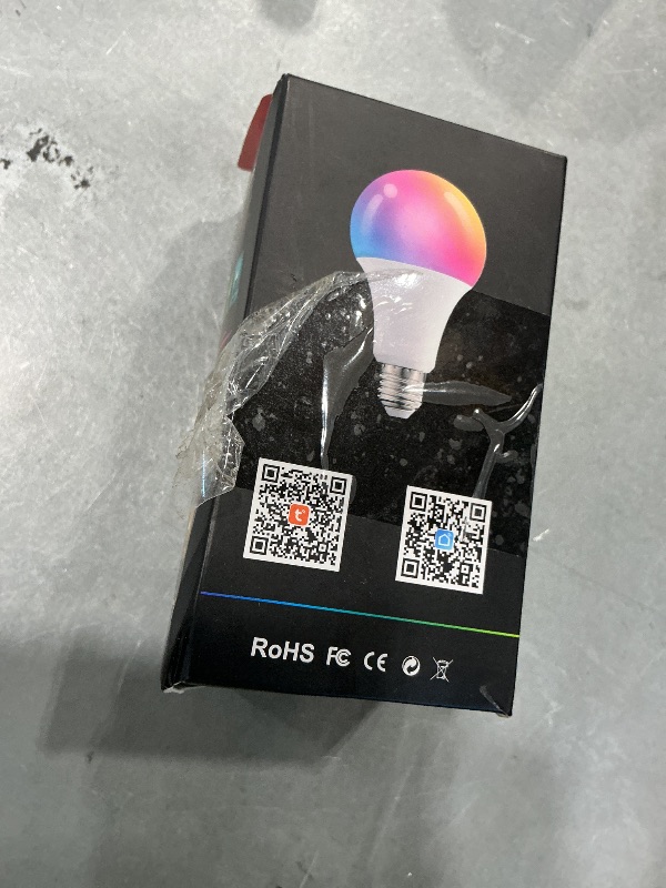 View 3 of **View Clerk Notes**A60 LED Controlled RGBCW Smart Light Tuya 9W Smart Bulb RGB Colored LED Smart Life
