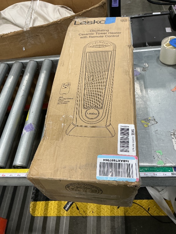 View 2 of [SOLD FOR PARTS] Lasko Ceramic Tower Space Heater with Remote