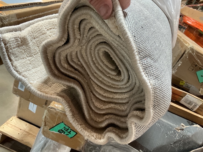 Photo 1 of Shilucheng Wool Blend Area Rug 8x10