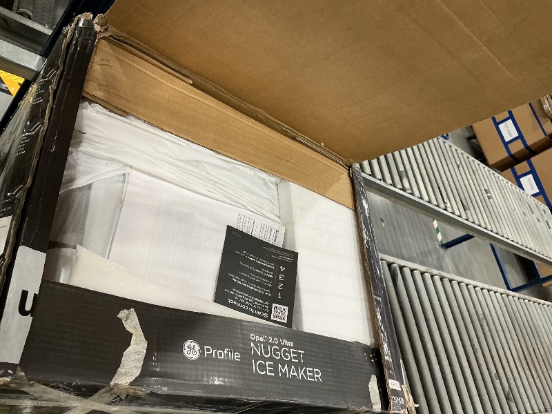 Photo 1 of GE Profile Opal 2.0 Ultra Nugget Ice Maker, Stone White