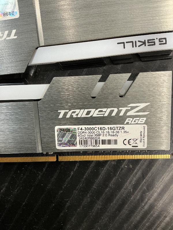 Photo 1 of Corsair Vengeance RGB DDR5 RAM 32GB (2x16GB) 6400MHz
