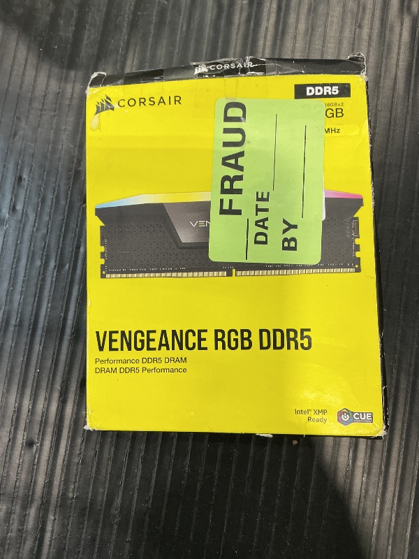 Photo 1 of Corsair Vengeance RGB DDR5 RAM 32GB (2x16GB) 6400MHz