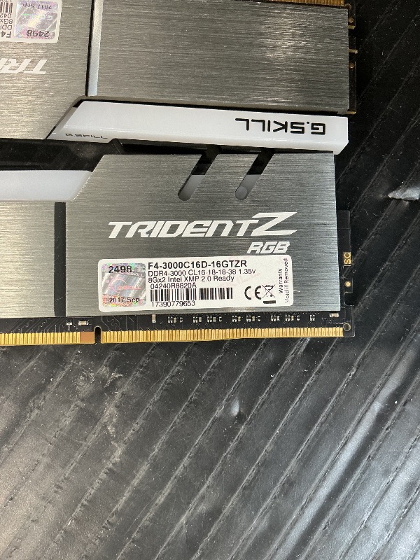 Photo 1 of Corsair Vengeance RGB DDR5 RAM 32GB (2x16GB) 6400MHz