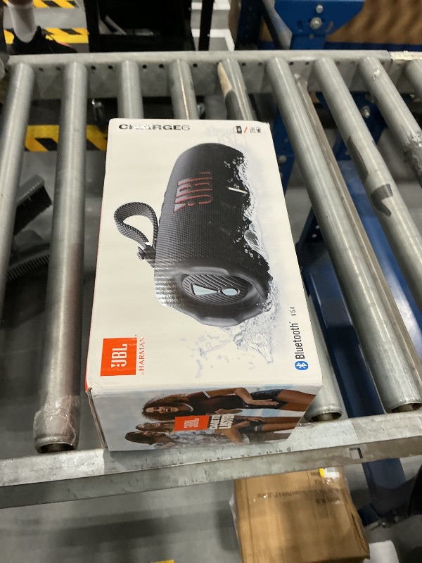 Photo 1 of JBL Charge 6 Portable Bluetooth Speaker, Waterproof, Drop-Proof - Black