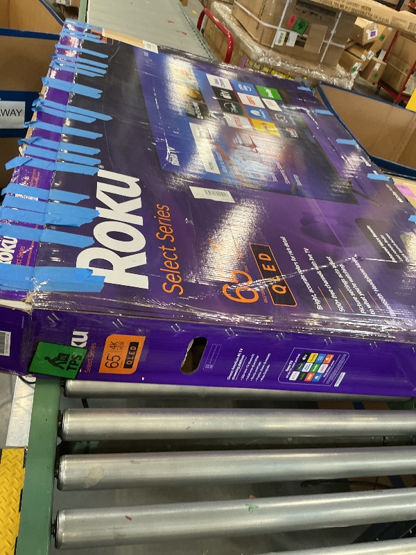 Photo 1 of Roku 65" 4K QLED Smart TV