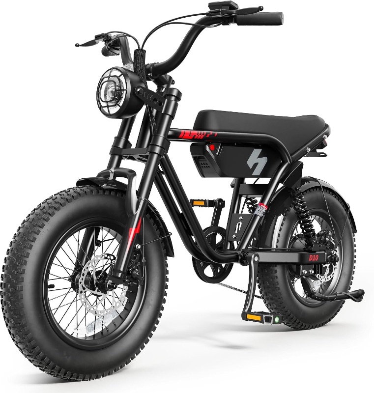 Photo 1 of D10/D10 Plus Electric Bike for Adults Teens-Peak 1500W/1800W Motor