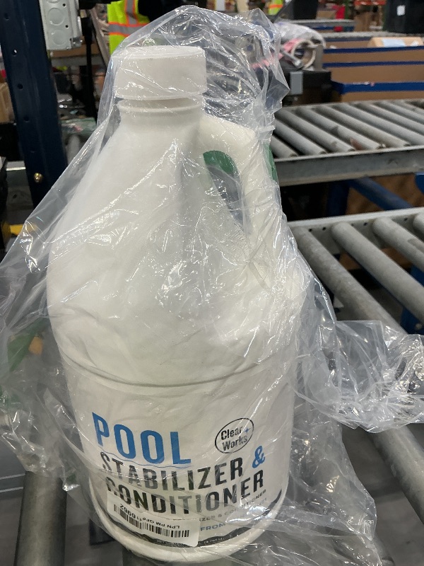 Photo 1 of Clear Works Cyanuric Acid Pool Stabilizer & Conditioner, 1 Gallon