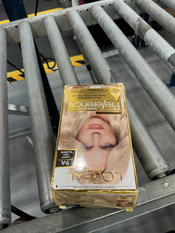 Photo 1 of L'Oreal Superior Preference Permanent Hair Color, 9A Light Ash Blonde