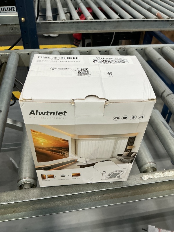Photo 1 of Alwtniet HY300Pro Mini Projector, Portable 4K Support, Android 14
