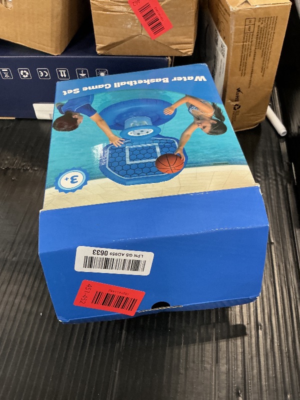 Photo 1 of Biulotter Inflatable Pool Basketball Hoop with 2 Balls