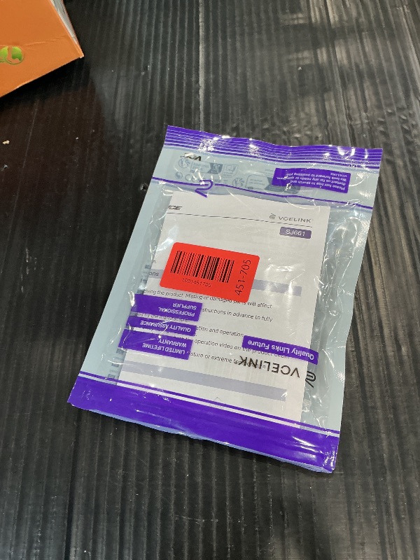 Photo 1 of VCE Cat6 RJ45 Pass Through Connectors (25 Pcs)
