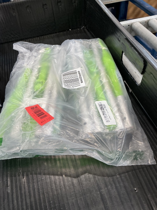 Photo 1 of 2-Pack Extra Long Detachable Mop Handles, Green, Compatible with Swiffer Dry & Wet Mops, Easy to Install & Replace