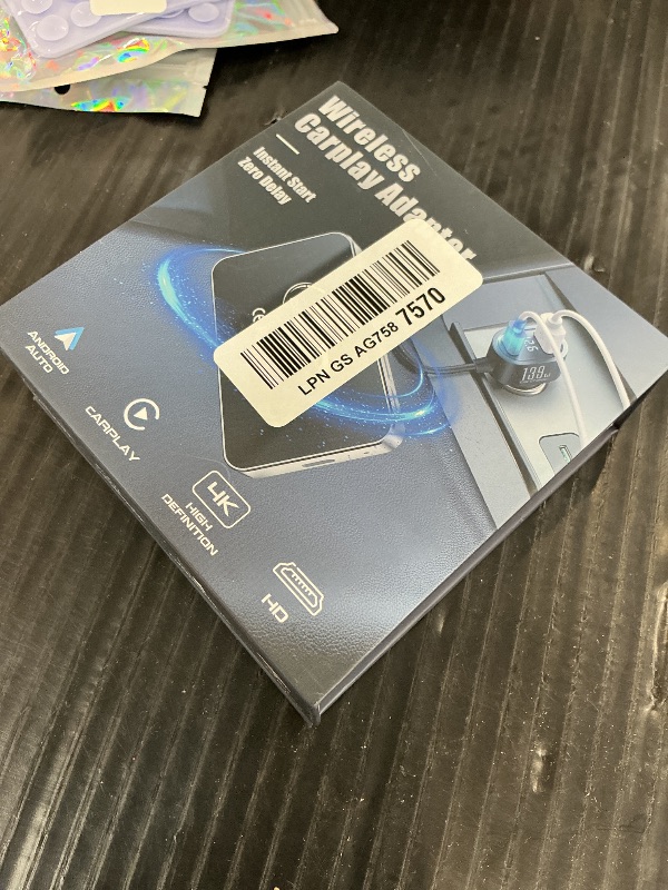 Photo 1 of AI Box CarPlay, 3-in-1 Wireless CarPlay Adapter Android Auto OEM Wired Cars