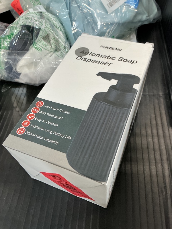 Photo 1 of Phneems Automatic Soap Dispenser - 9 oz Rechargeable