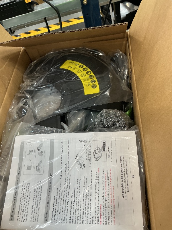 Photo 1 of Sunchers 20V Cordless String Trimmer & Edger