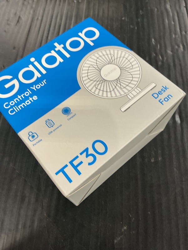 Photo 1 of Gaiatop USB Desk Fan, Portable, Quiet, 3-Speed