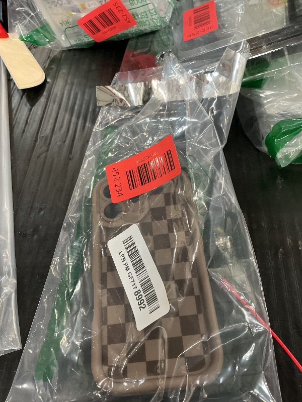 Photo 1 of Lovmooful iPhone 16 Case Checkerboard Plaid
