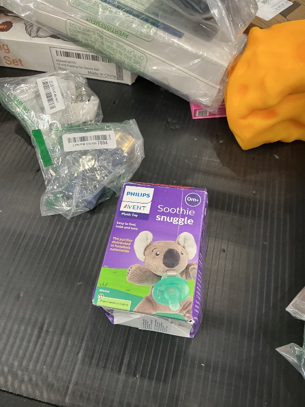 Photo 1 of Philips Avent Soothie Snuggle Pacifier Holder with Detachable Pacifier, 0m+