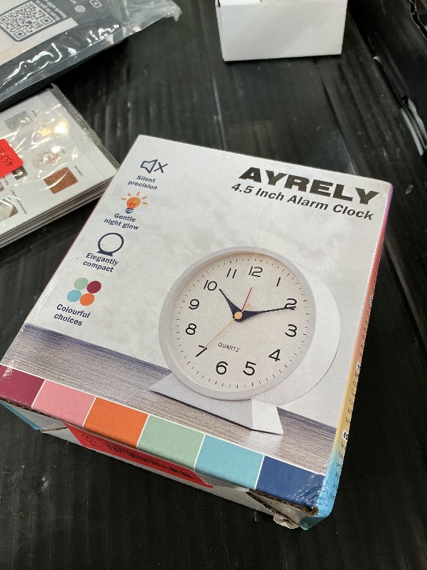Photo 1 of AYRELY Retro Analog Alarm Clock