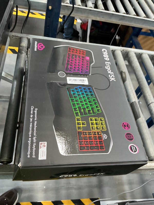 Photo 1 of Cloud Nine C989M Ergonomic Mechanical Keyboard