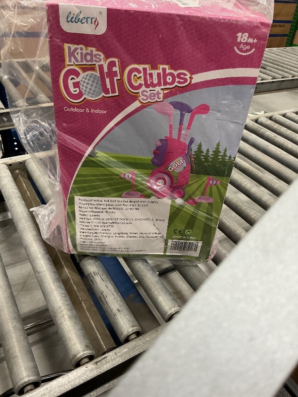 Photo 1 of Liberry Toddler Golf Clubs Set - Pink