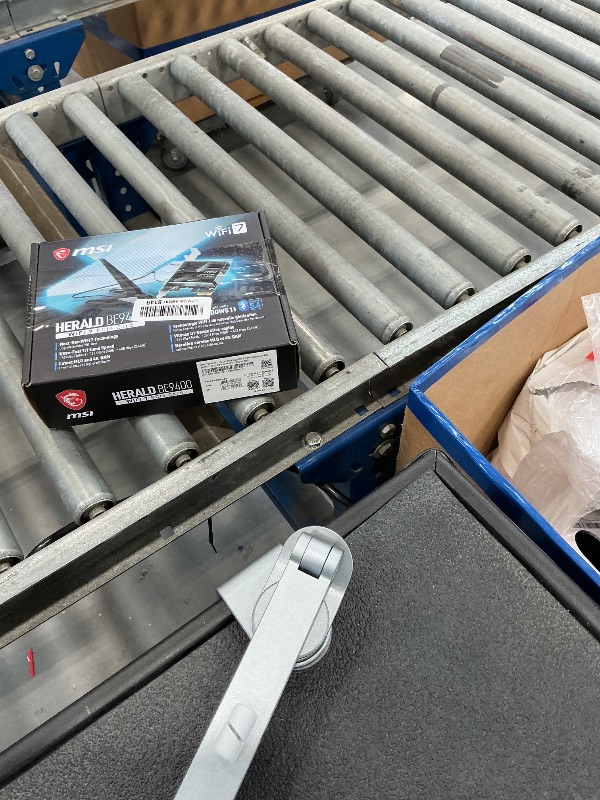 Photo 1 of MSI Herald WiFi 7 PCIe Card for Desktop PC BE9400 Tri-Band, Bluetooth 5.4, 6GHz, MLO, 320MHz, 5.8Gbps