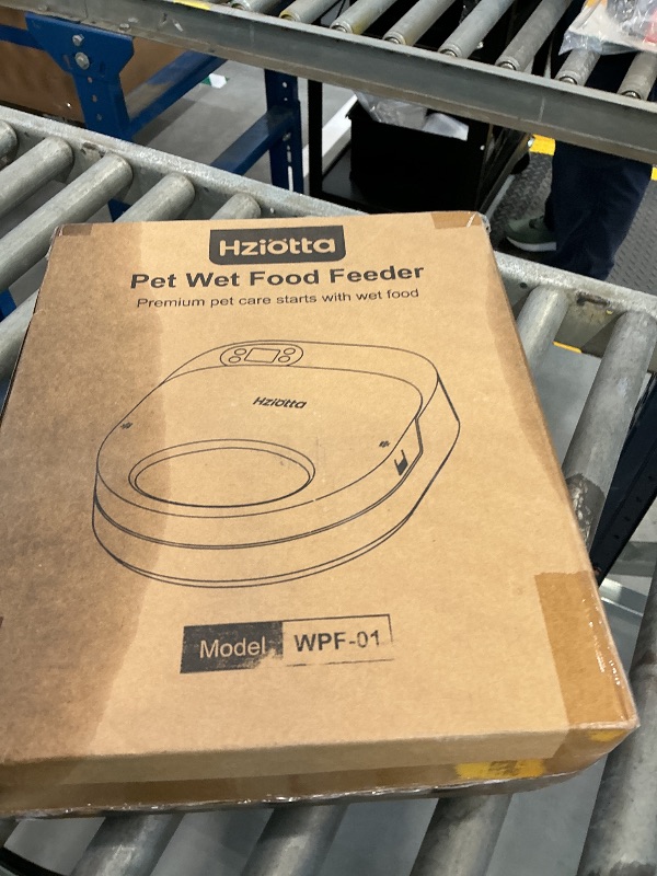Photo 1 of Refrigerated Automatic Cat Feeder Wet Food with Semiconductor Cooling, No Ice Packs 48H Fresh Keeping, Removable Dual-Section Tray, 4-Meal Timer for Portion Control, Work Schedules & Weekend Travel