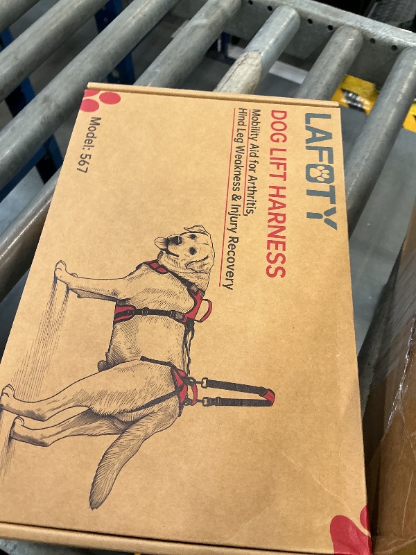 Photo 1 of Lafoty Dog Lifting Harness Red Medium
