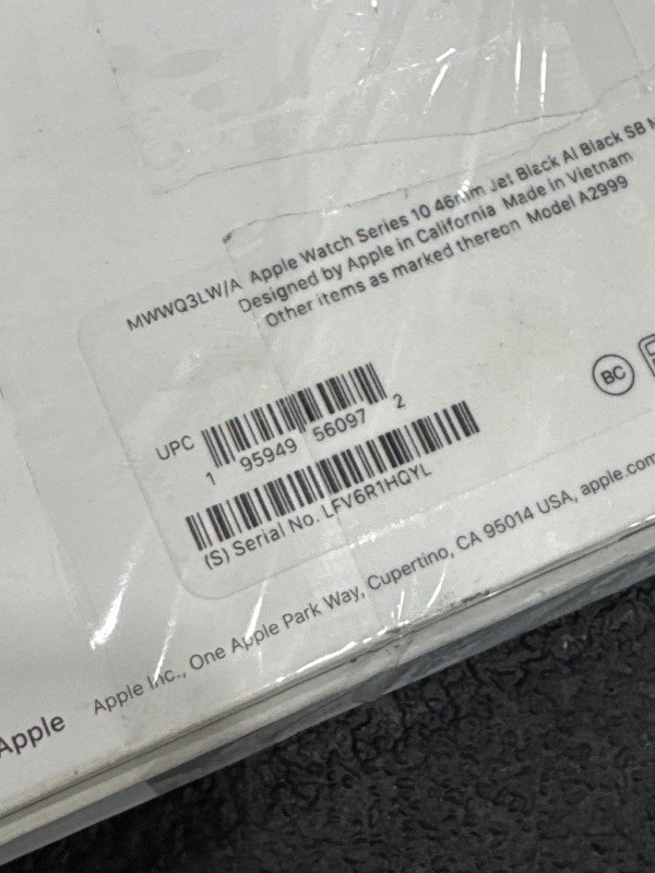 Photo 1 of Apple Watch Series 10 GPS Smartwatch