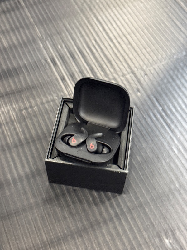 Photo 1 of Beats Fit Pro (1st Gen) - True Wireless Noise Cancelling Earbuds - Active Noise Cancelling - Sweat Resistant Earphones, Compatible with Apple & Android, Class 1 Bluetooth®- Beats Black